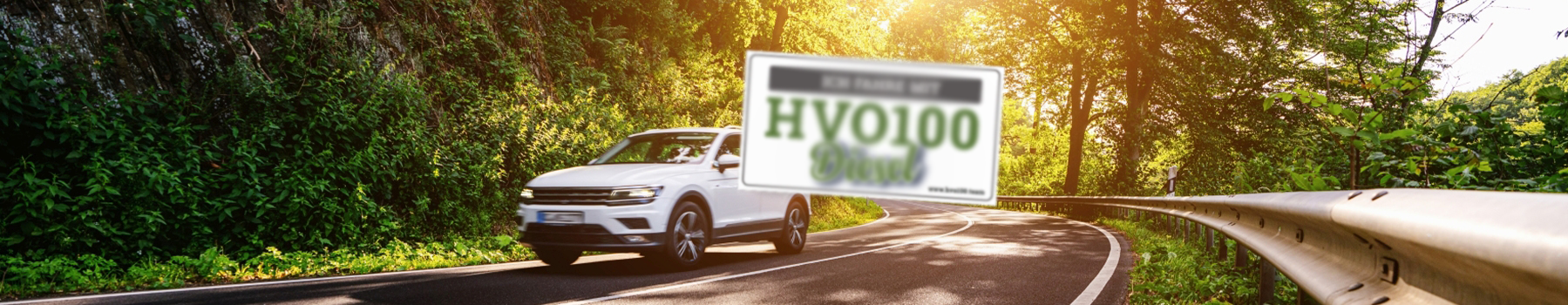 Bald neu: Ein frisches Design für den „HVO100 Diesel“-Aufkleber