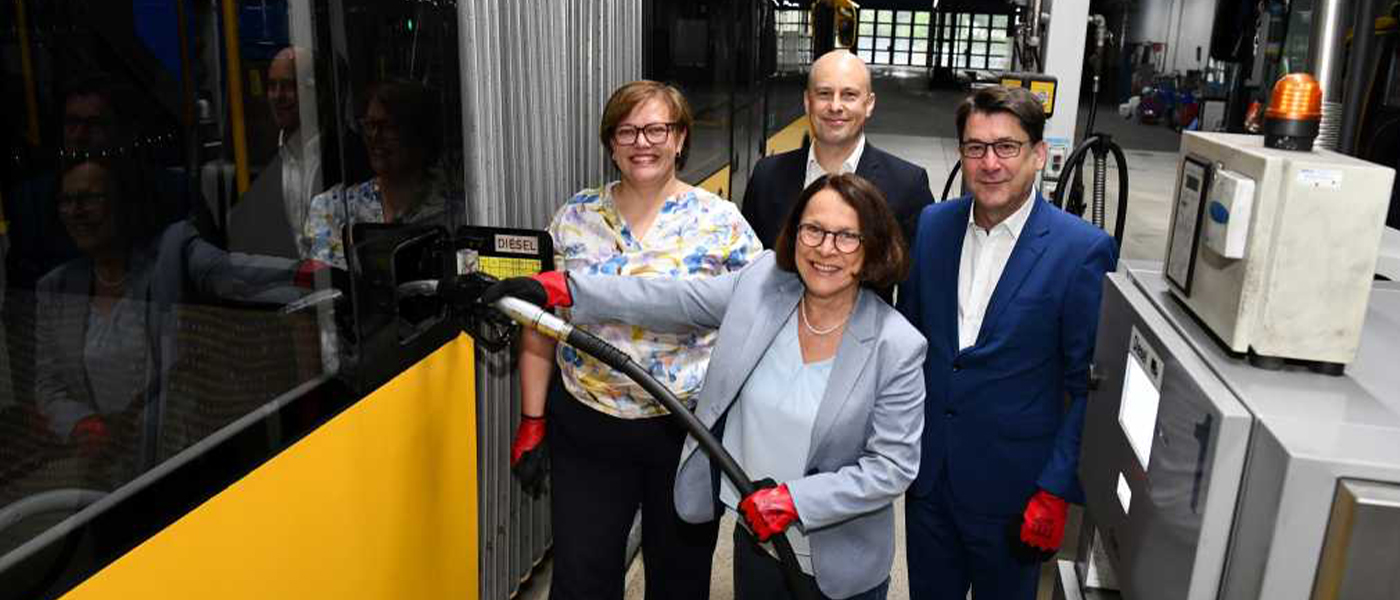 Stadt Regensburg setzt auf HVO100 Diesel bei ihrer Busflotte