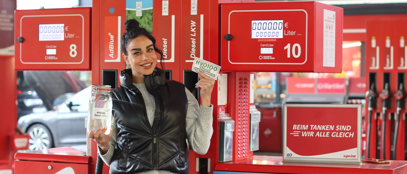 HVO100 Roadshow bei Sprint: Ein Blick hinter die Zapfsäule