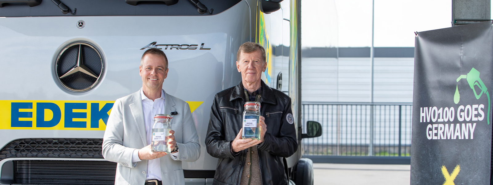 HVO100 im Praxiseinsatz bei rund 400 LKW von EDEKA Südbayern